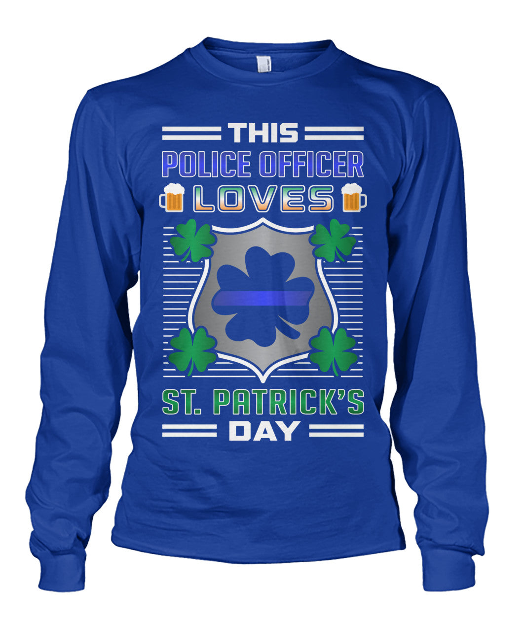 This Police Officer Loves St Patrick's Day Shirts and Hoodies