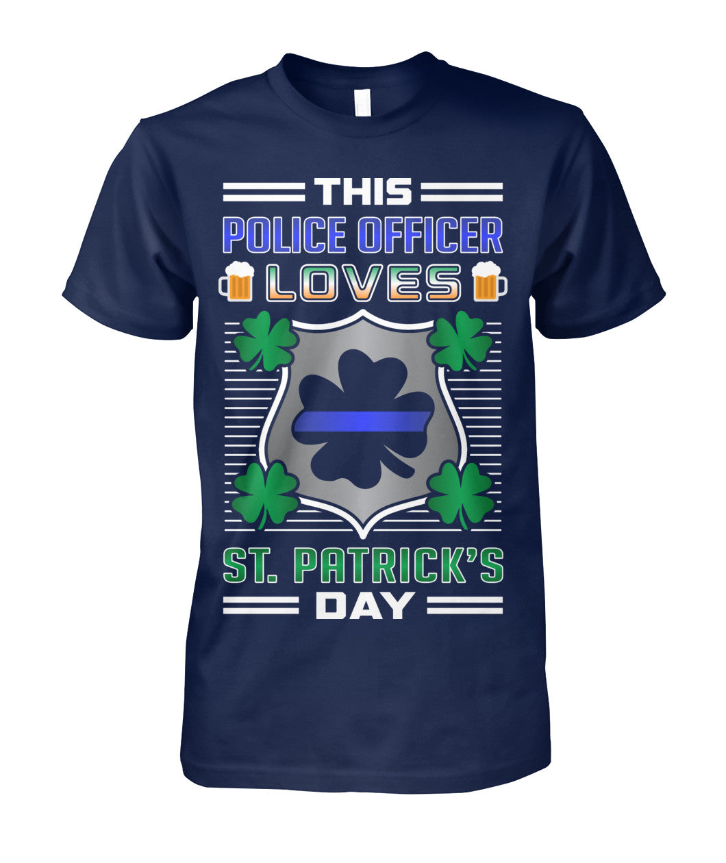 This Police Officer Loves St Patrick's Day Shirts and Hoodies