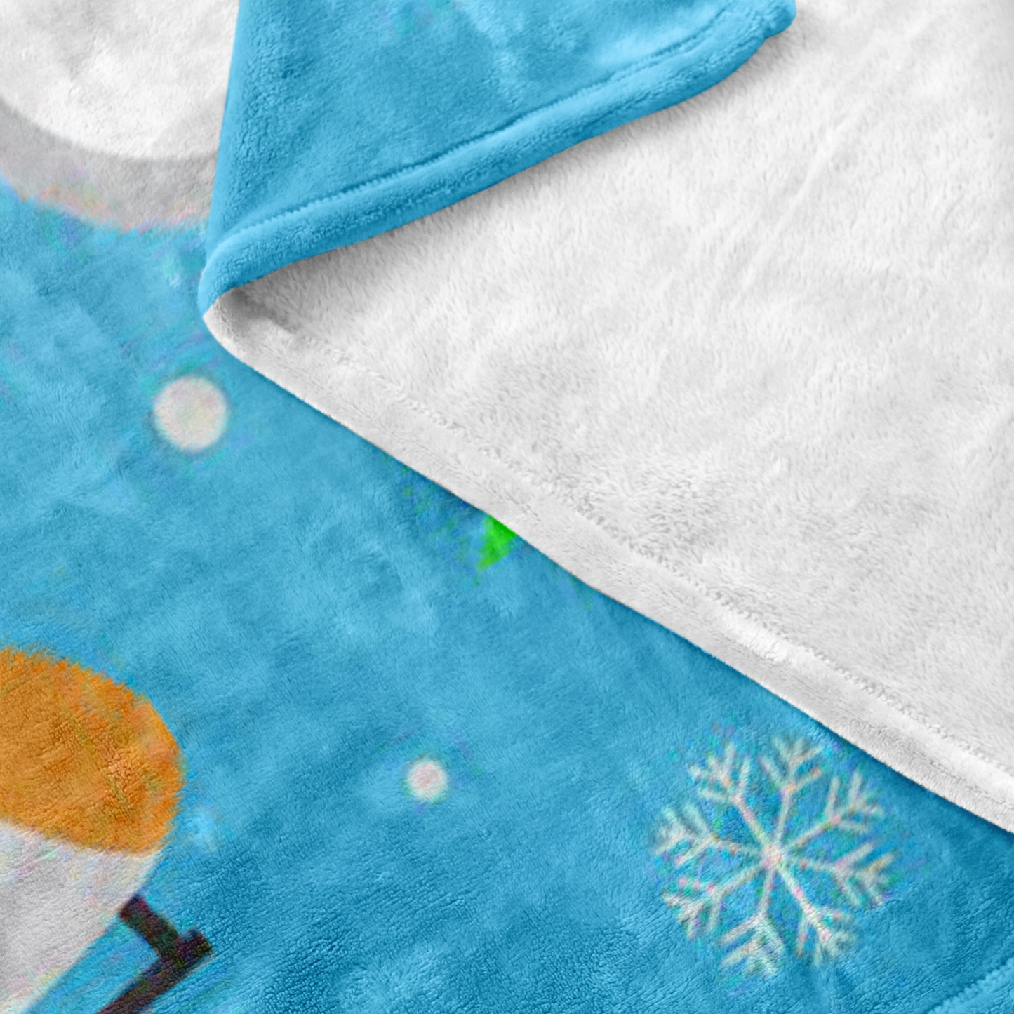 Police Navidad Christmas Blanket