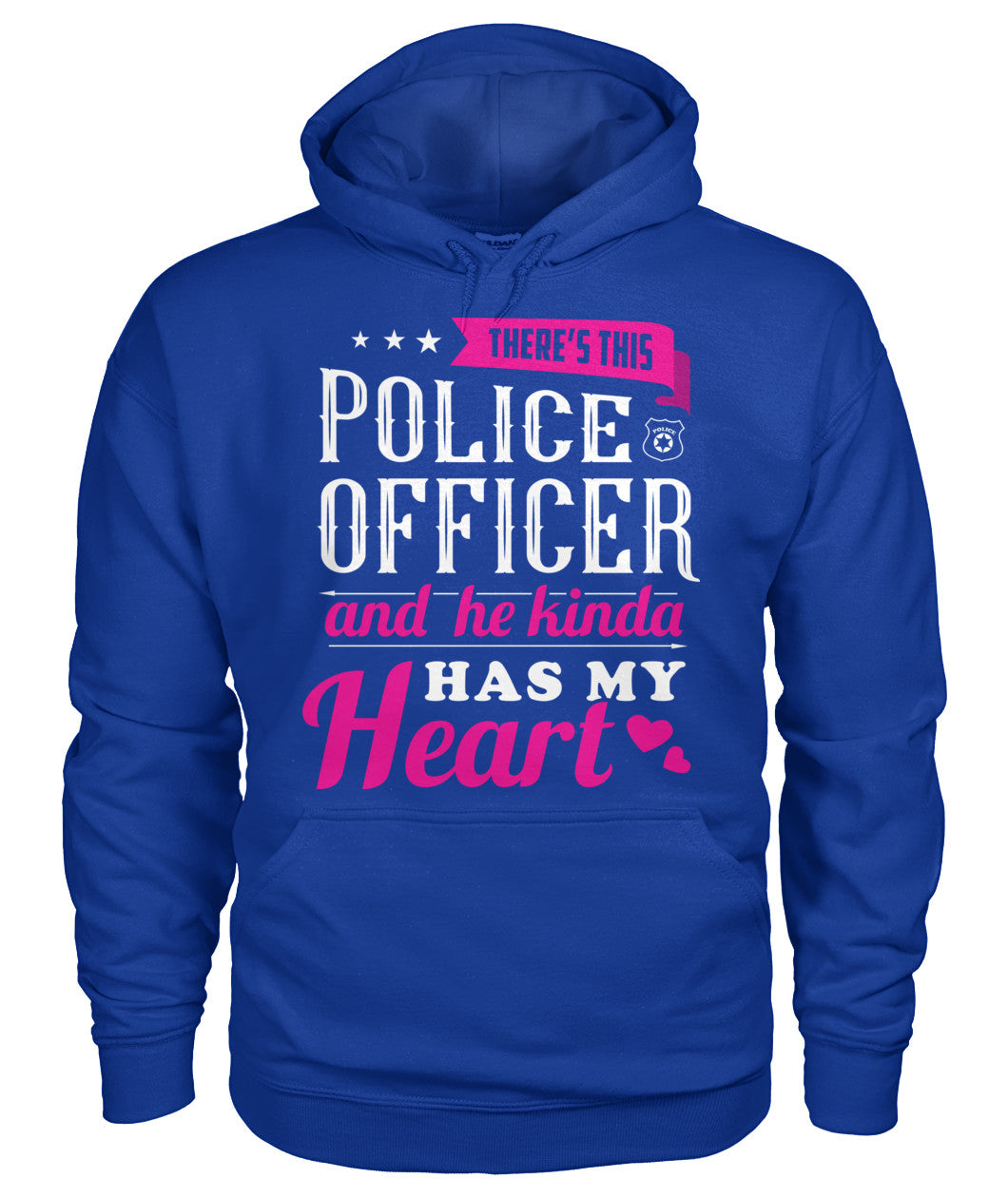 There's This Police Officer And He Kinda Has My Heart Shirts and Hoodies