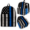 Thin Blue Line Flag Backpack