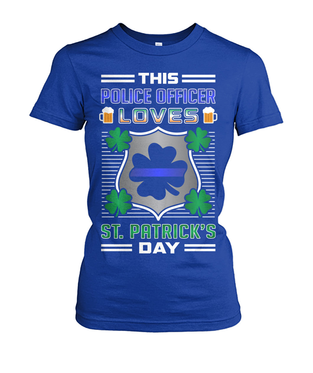 This Police Officer Loves St Patrick's Day Shirts and Hoodies