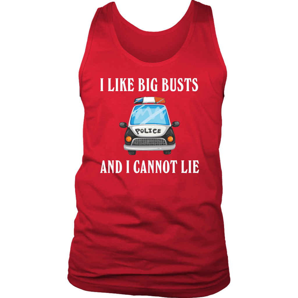 Men's I Like Big Busts and I Cannot Lie Tank Tops