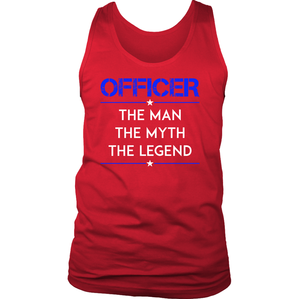 Officer, The Man, The Myth, The Legend Tank Top