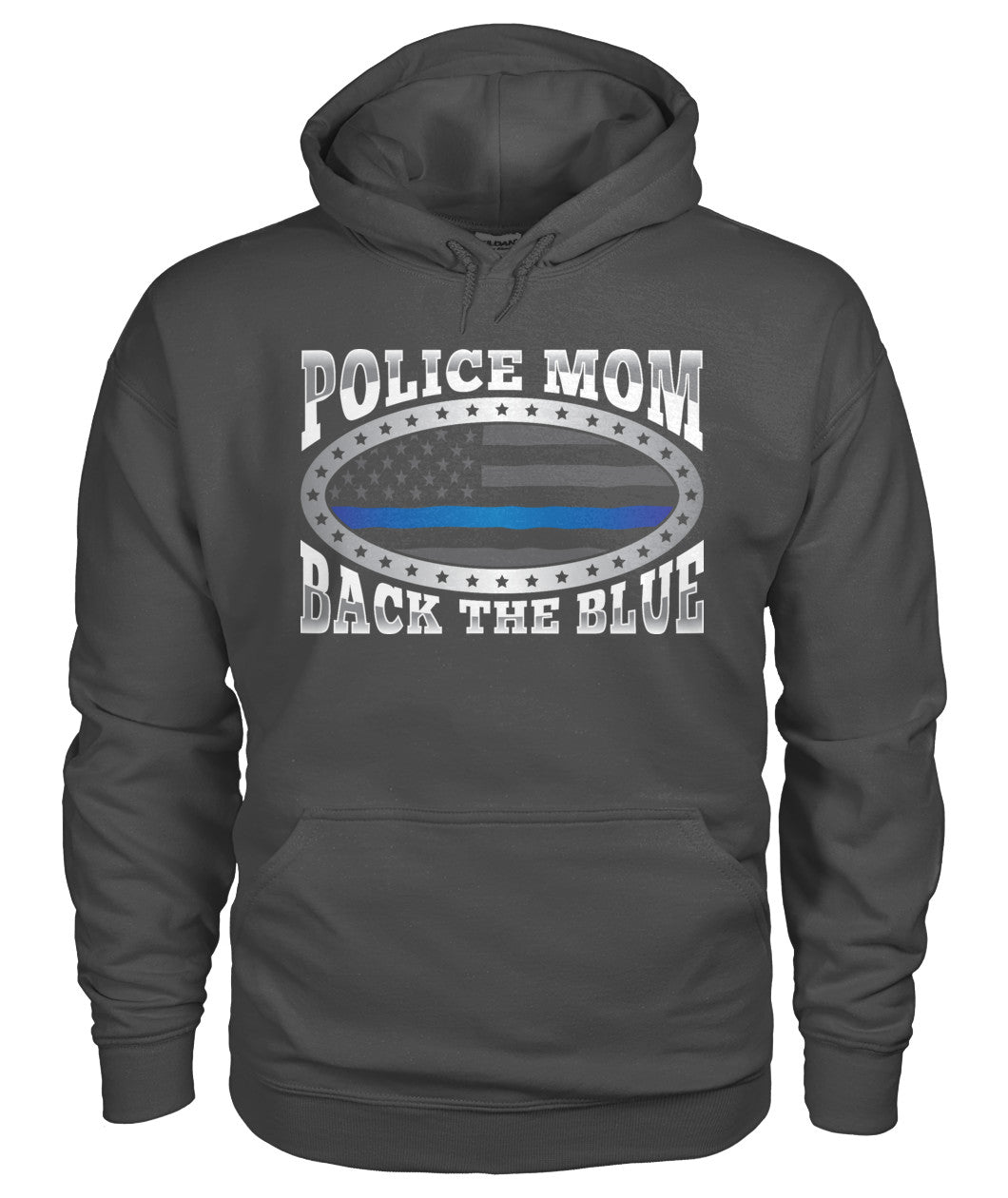 Police Mom Back The Blue Shirts and Hoodies
