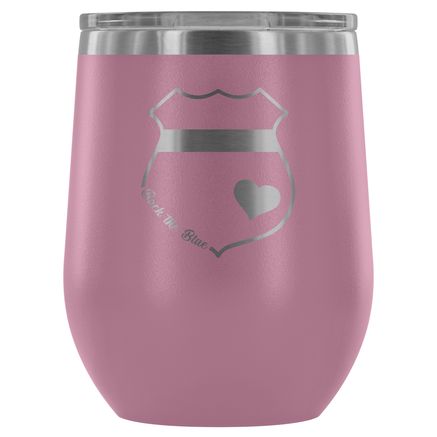 Back the Blue Wine Tumbler