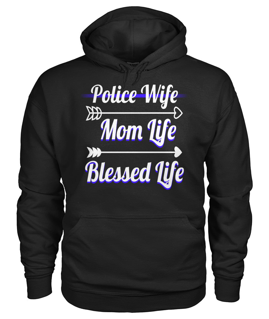 Police Life Mom Life Blessed Life Shirts and Hoodies