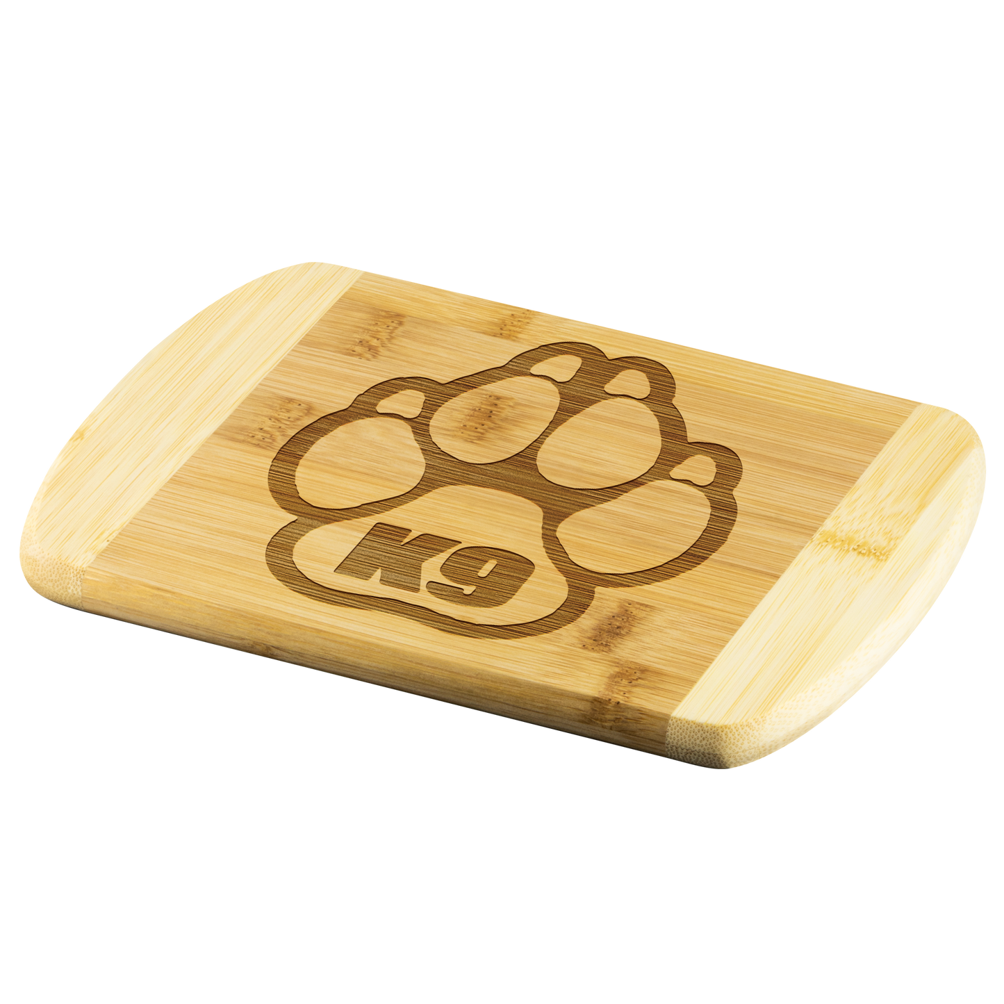 K9 Paw Round Edge Chopping Board
