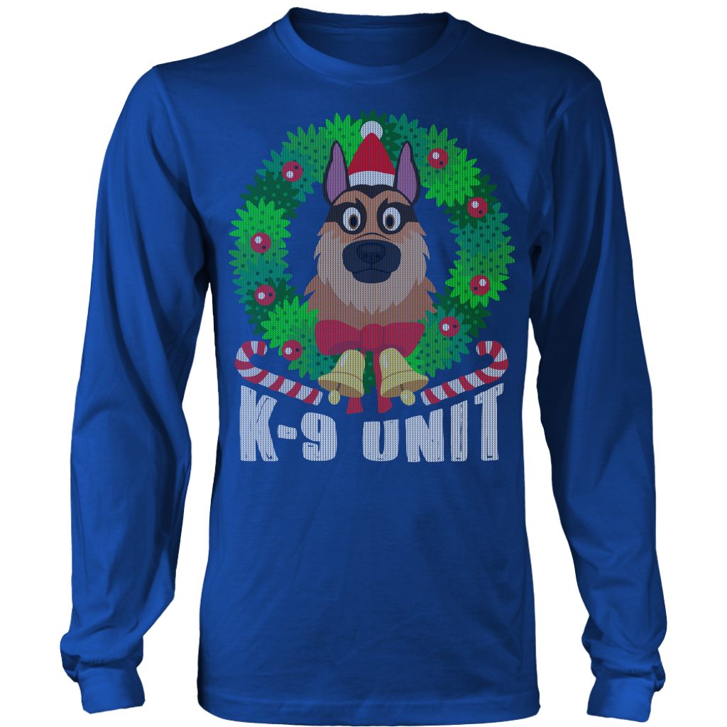 K-9 Unit Dog Ugly Christmas Shirts & Sweaters