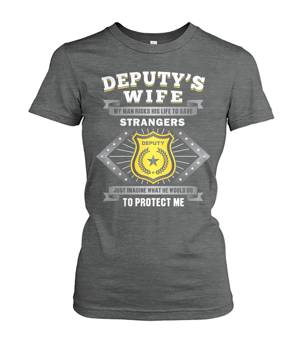 Deputy's Wife My Man Risk His Life to Save Stranger Shirts and Hoodies