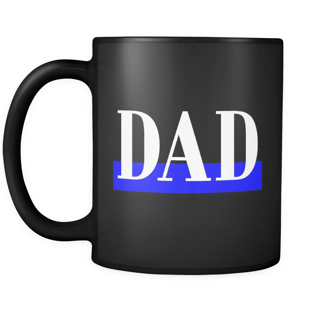 Thin Blue Line Dad Mug