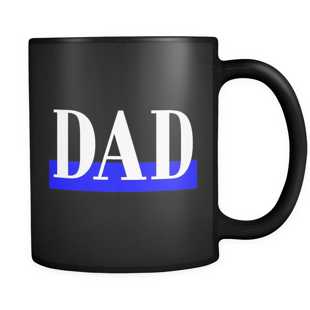 Thin Blue Line Dad Mug