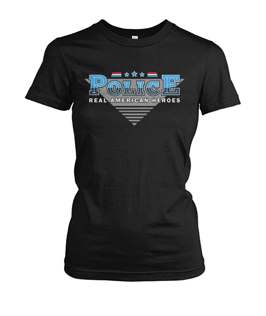 Police Real American Heroes Shirts and Hoodies