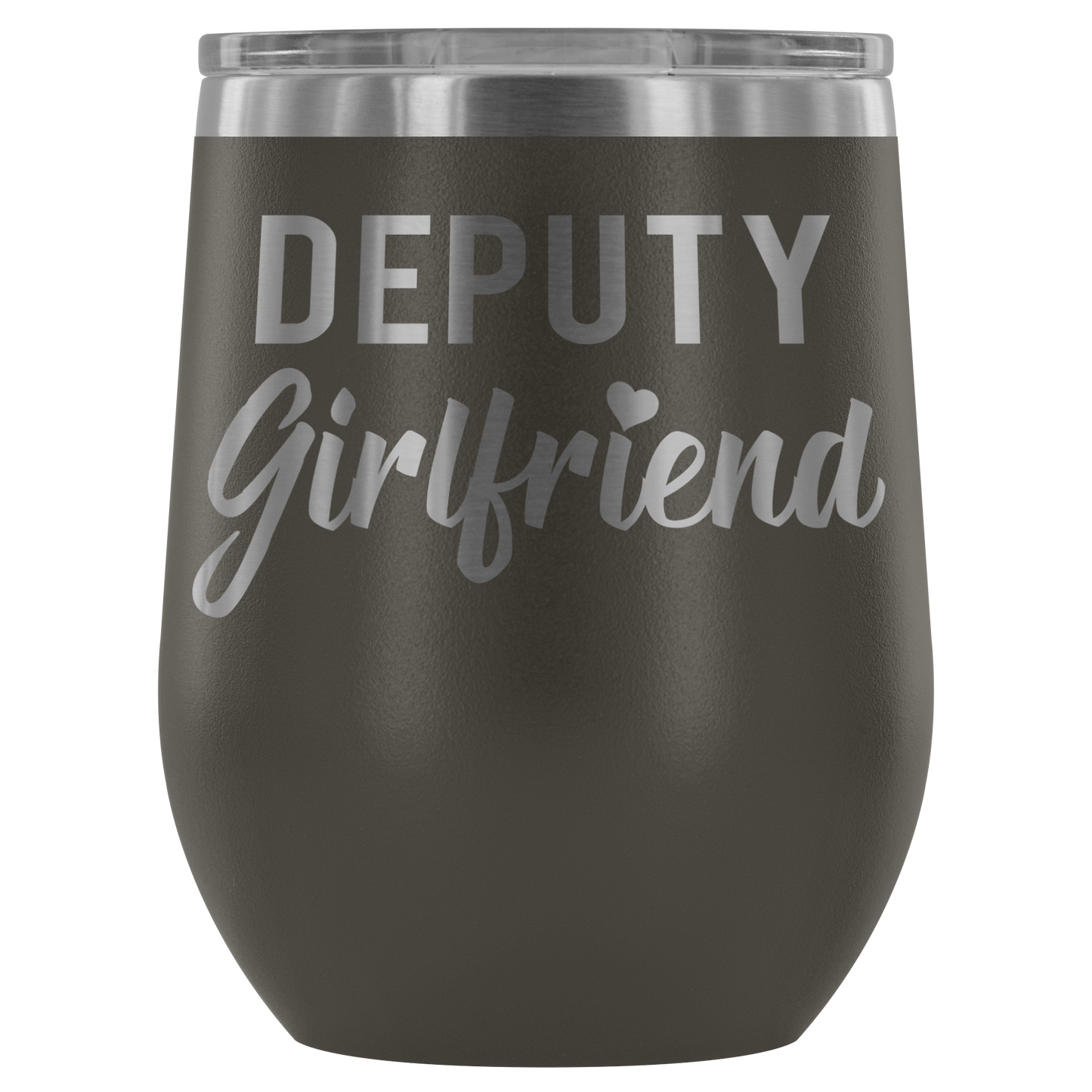 Deputy Girlfriend Wine Tumbler