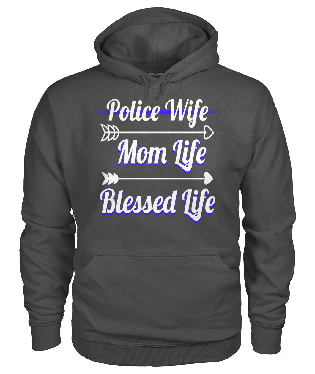 Police Life Mom Life Blessed Life Shirts and Hoodies