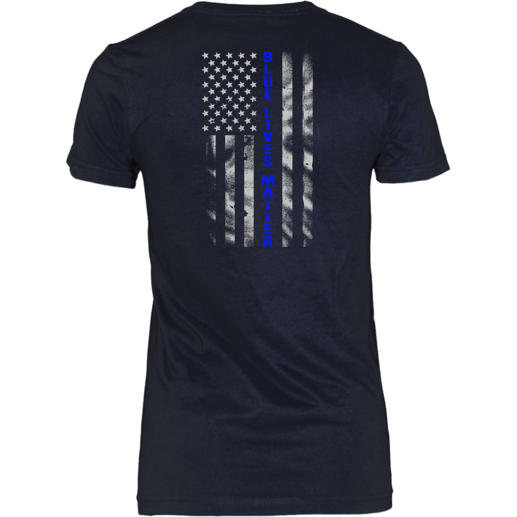 Blue Lives Matter Blue Line Flag Shirts and Hoodies