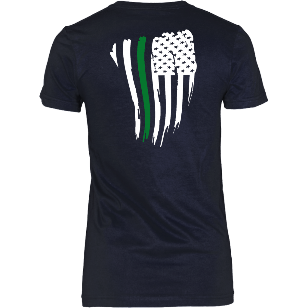 THIN GREEN LINE AMERICAN FLAG SHIRTS & HOODIES