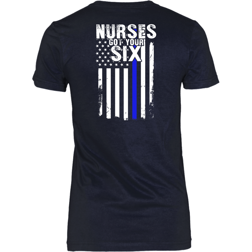 Nurses Got Your Six - Flag Style Shirts & Hoodies