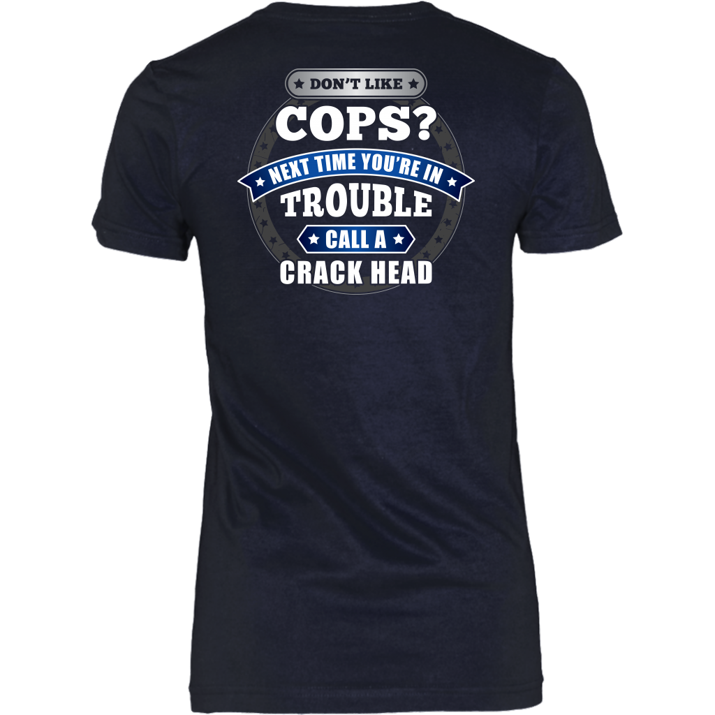 DON'T LIKE COPS SHIRTS AND HOODIES - Back