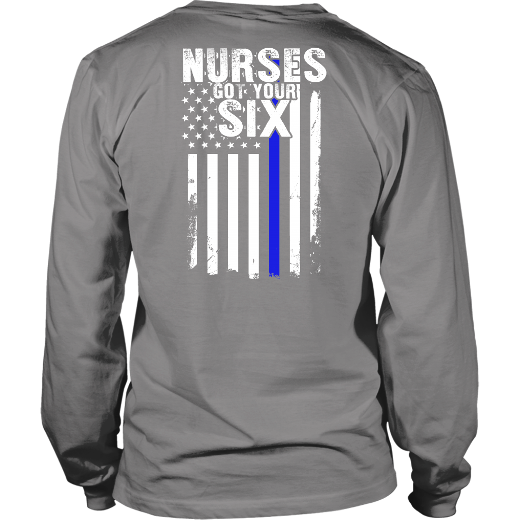 Nurses Got Your Six - Flag Style Shirts & Hoodies