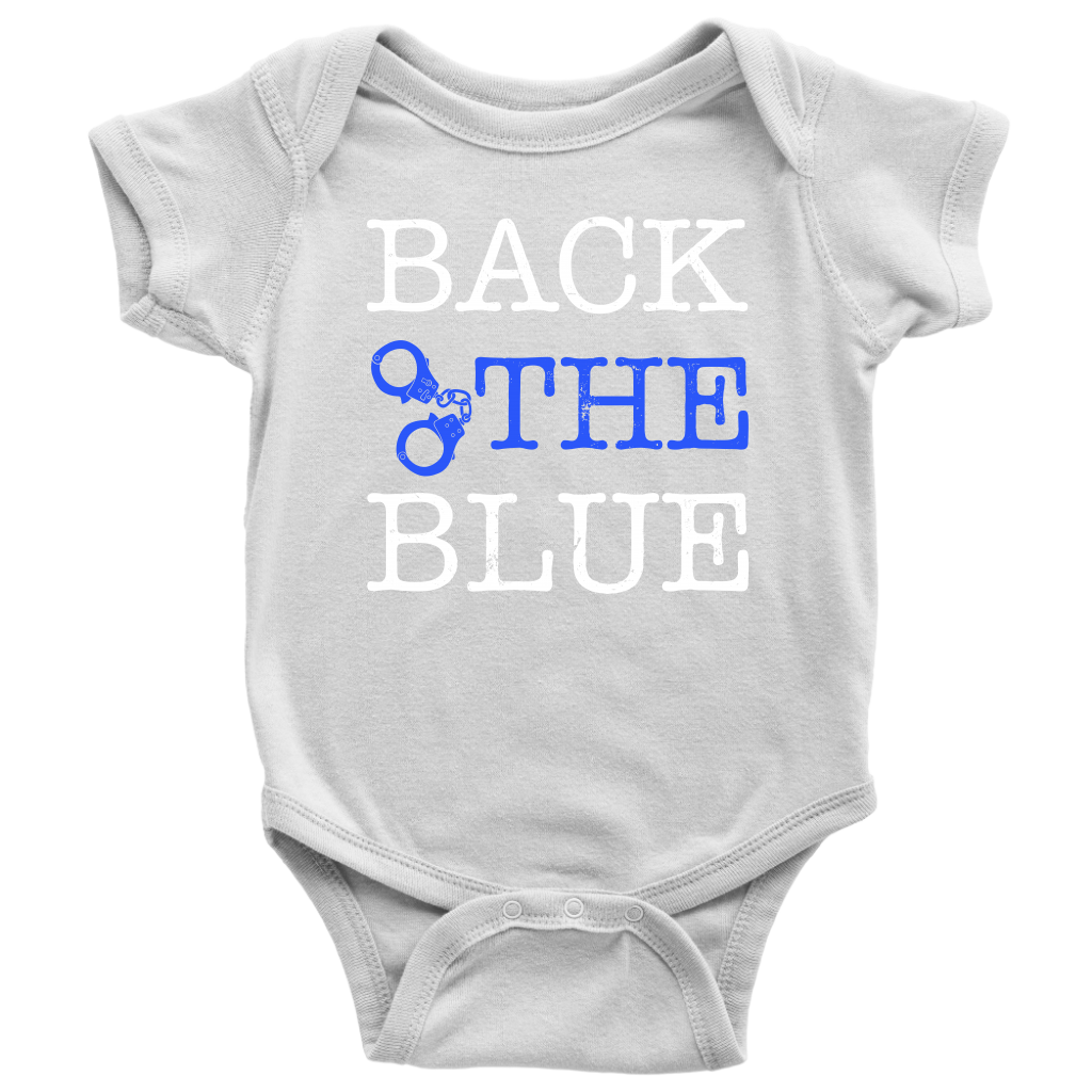 Back The Blue Infant Baby Onesie