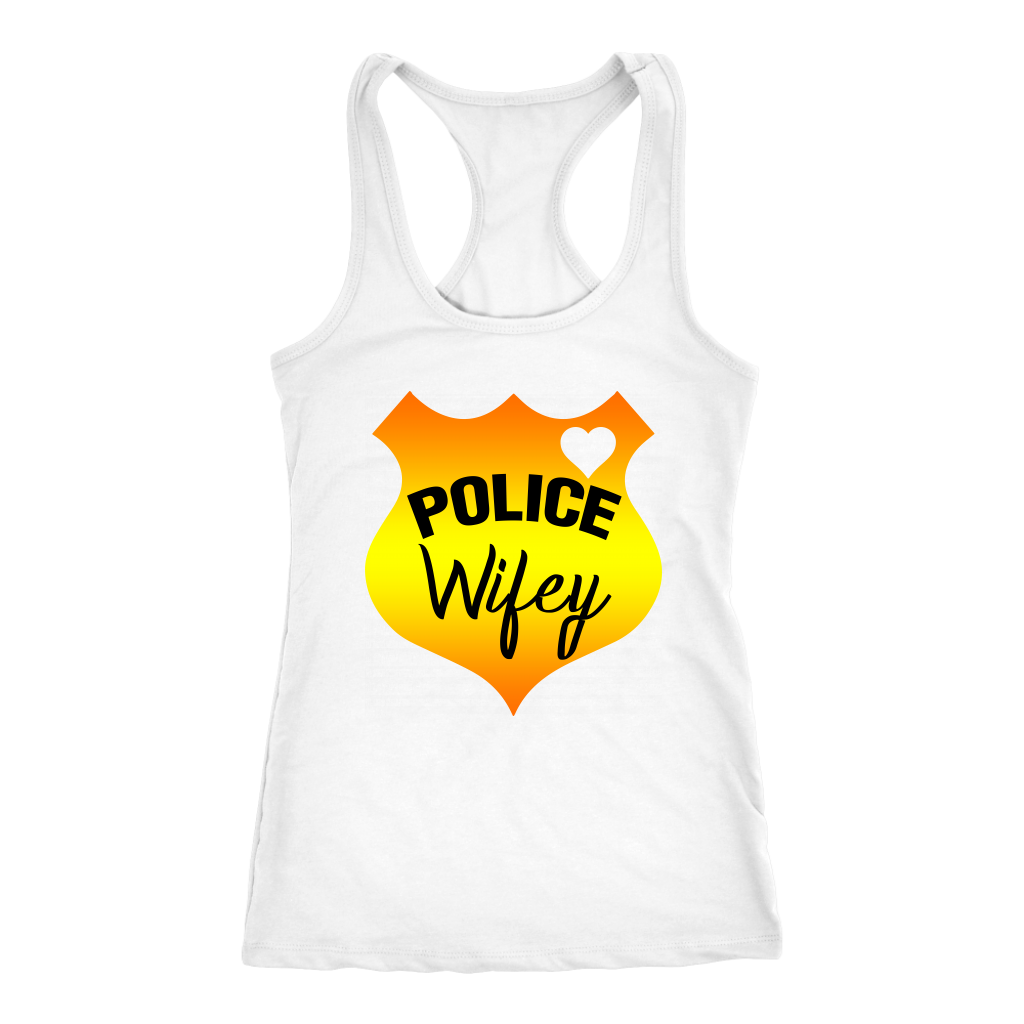 Women's Police Wifey Shield Tank Top
