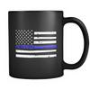 Thin Blue Line Flag Retired Mug