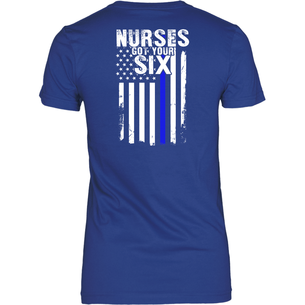 Nurses Got Your Six - Flag Style Shirts & Hoodies