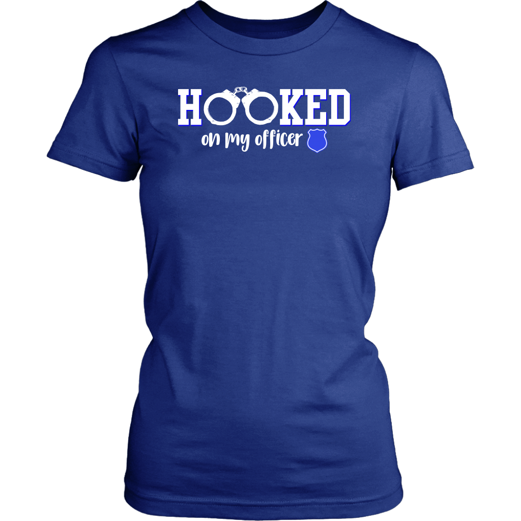 Hooked On my Officer shirts and hoodies