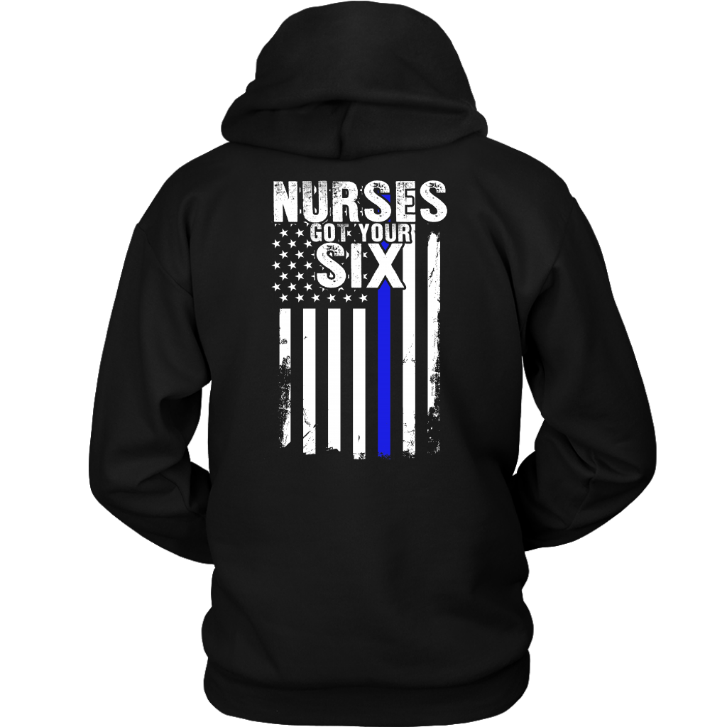 Nurses Got Your Six - Flag Style Shirts & Hoodies