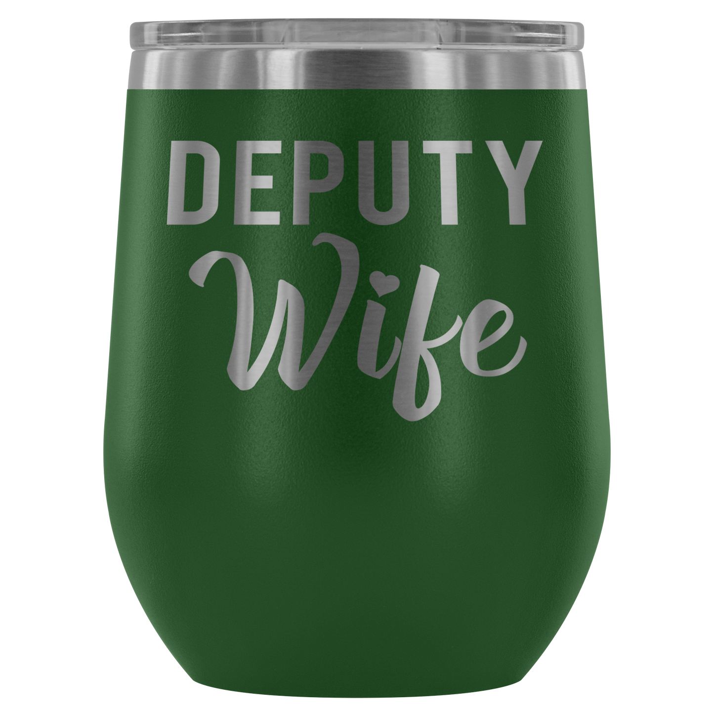 Deputy Wife Wine Tumbler