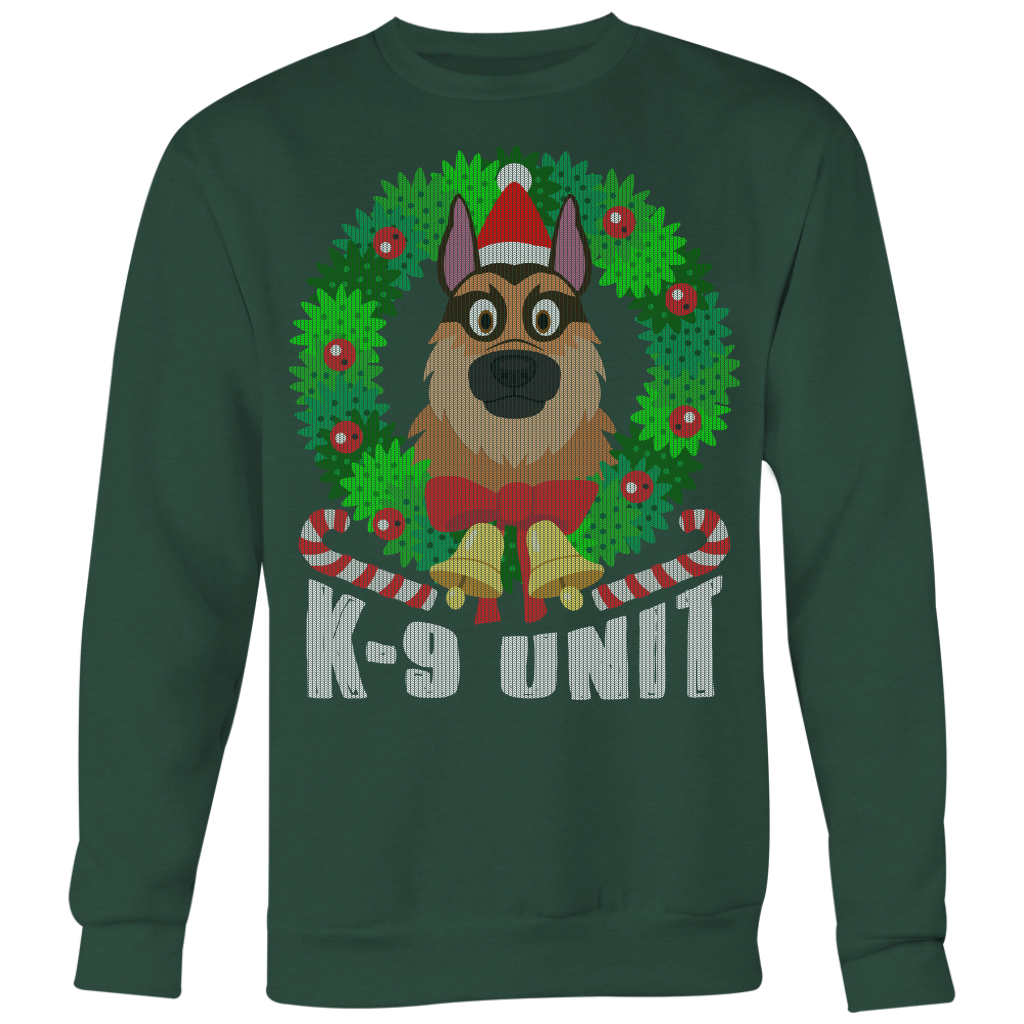 K-9 Unit Dog Ugly Christmas Shirts & Sweaters
