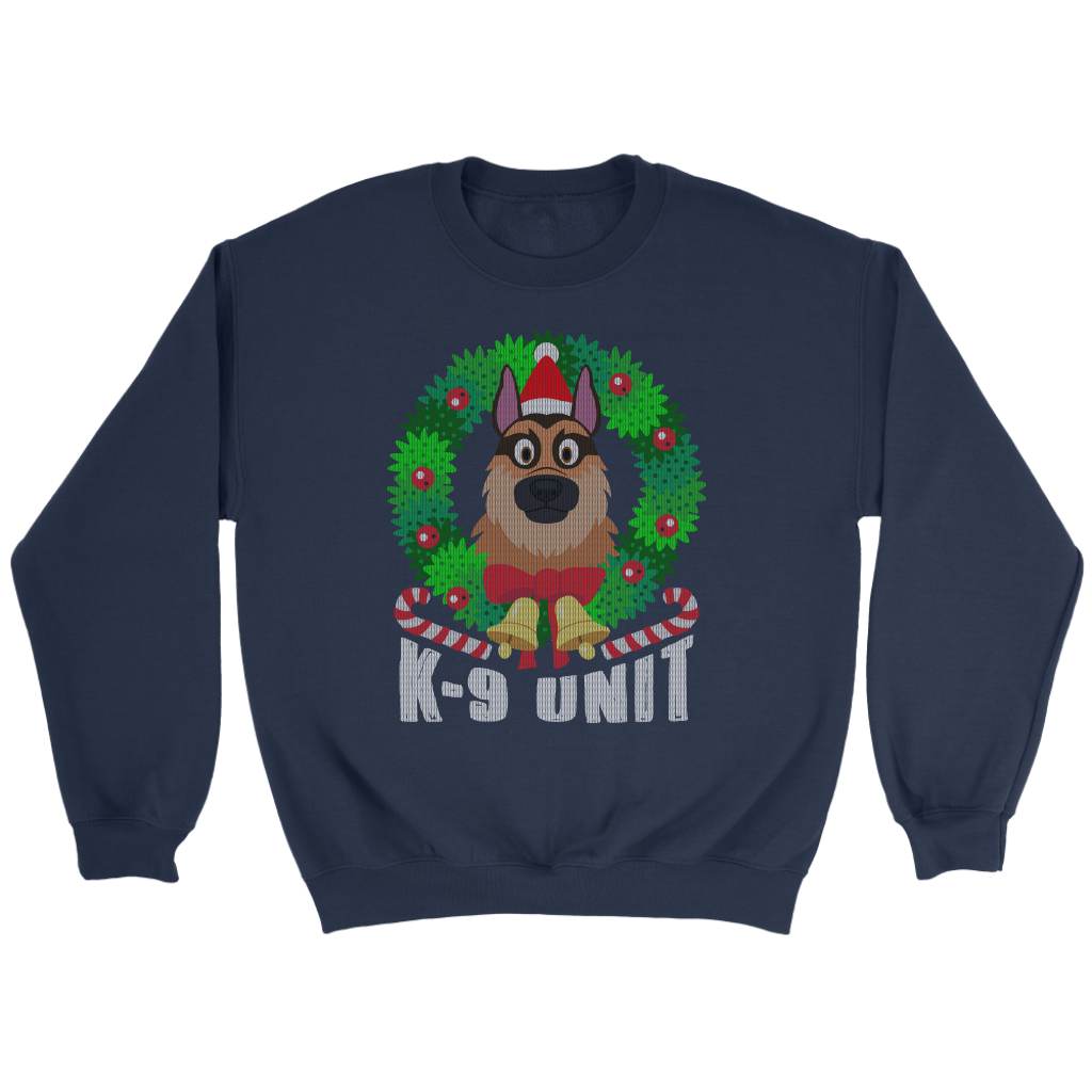 K-9 Unit Dog Ugly Christmas Shirts & Sweaters