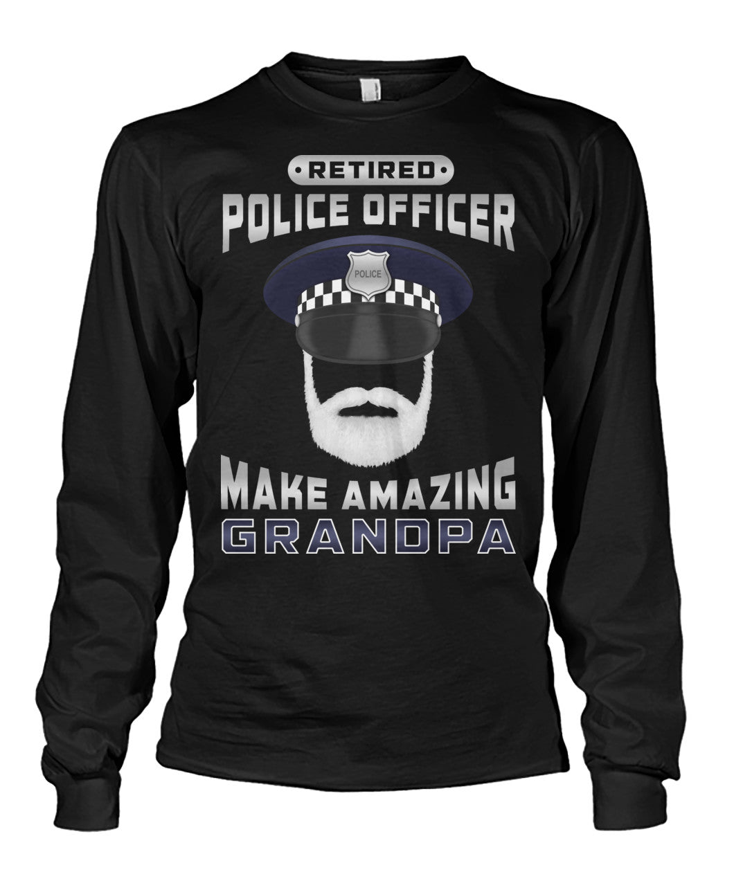 Retired Police Officer Make Amazing Grandpa Shirts and Hoodies