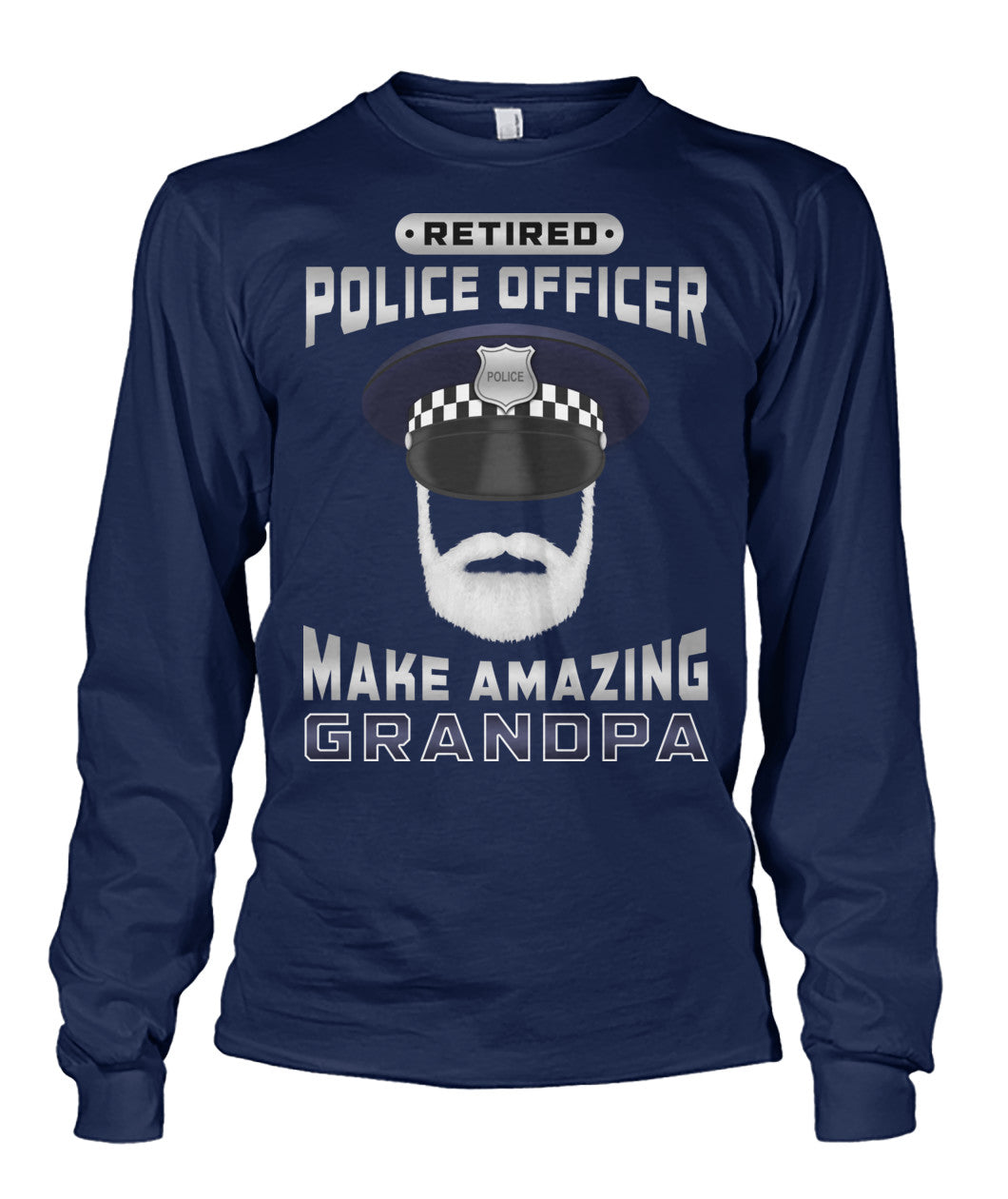 Retired Police Officer Make Amazing Grandpa Shirts and Hoodies