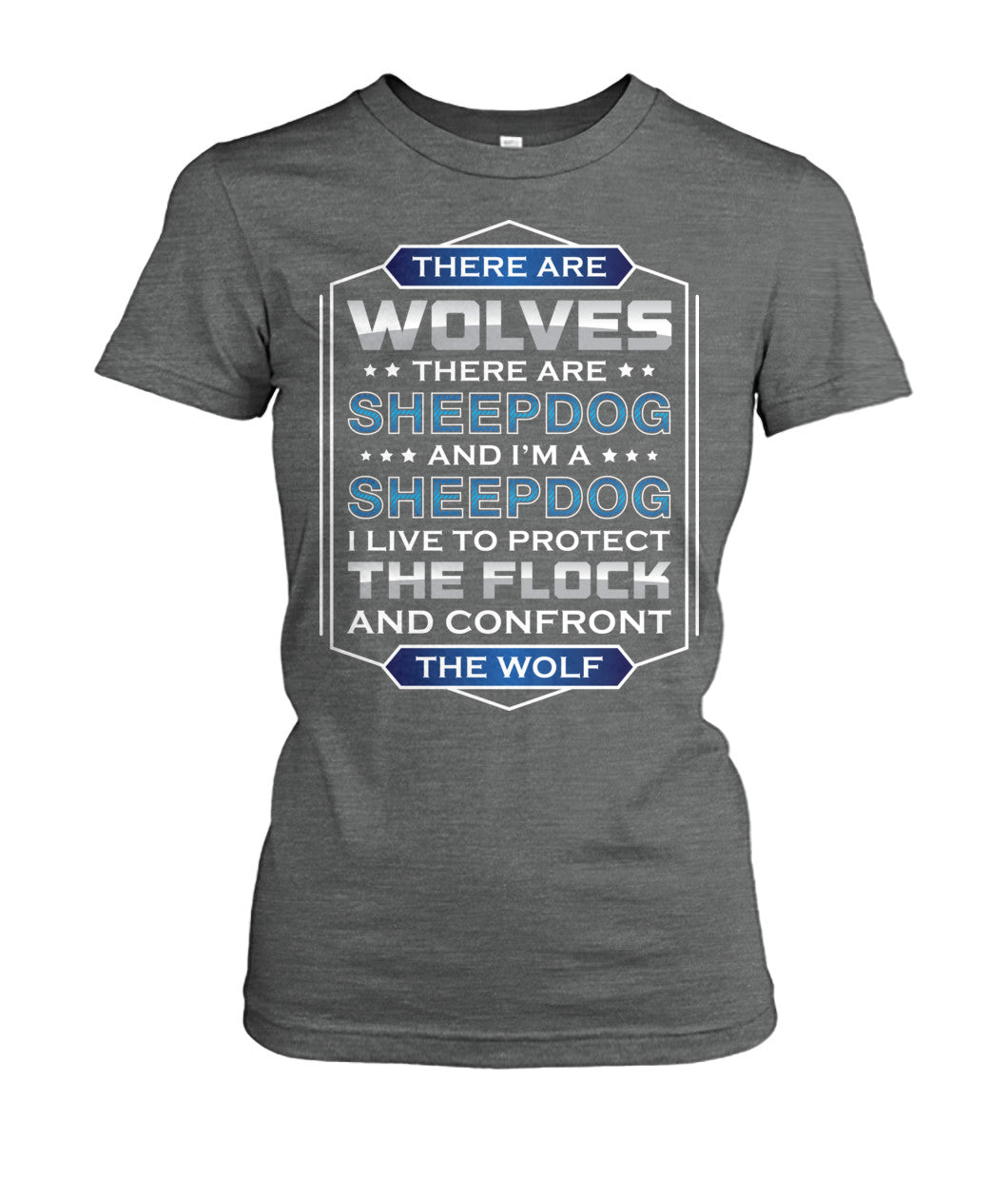 I'm A Sheepdog I Live To Protect The Flock Shirts and Hoodies