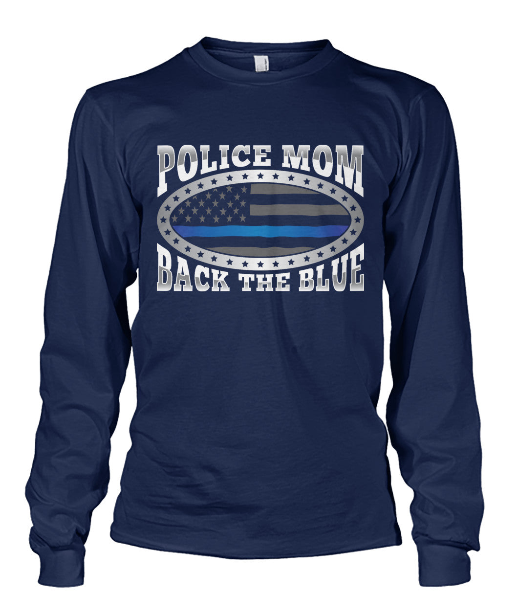 Police Mom Back The Blue Shirts and Hoodies