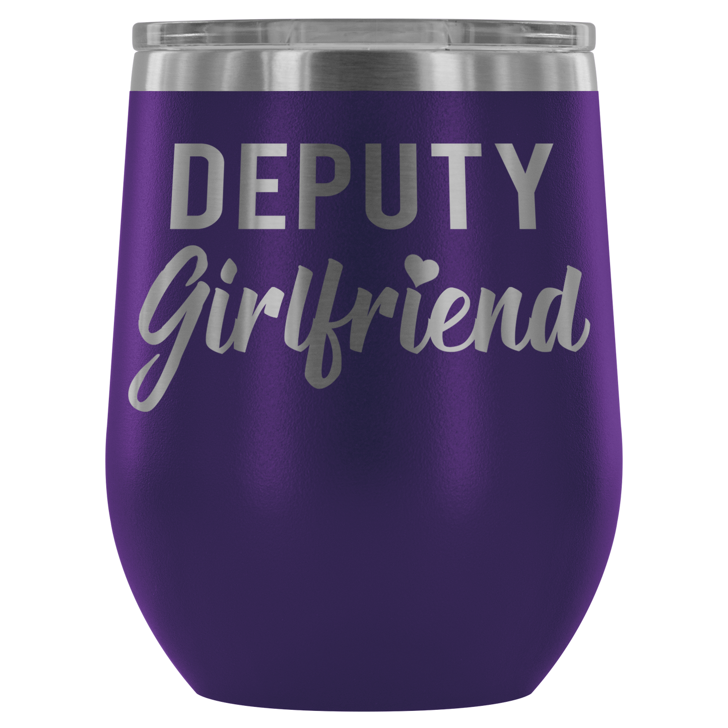 Deputy Girlfriend Wine Tumbler