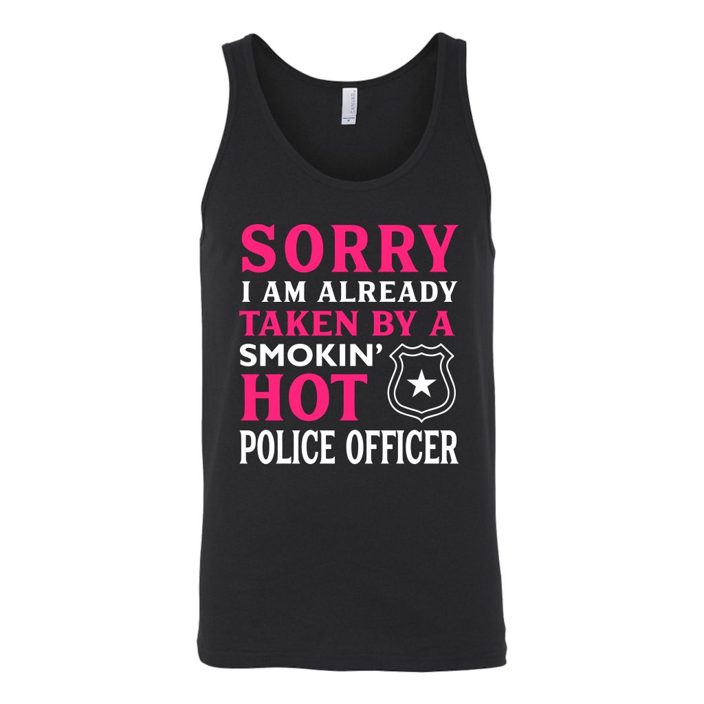 Already Taken by a Hot Police Officer Tank Tops