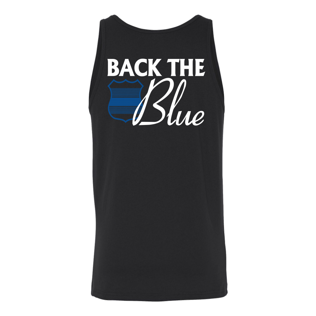 Men's Back The Blue Tank Tops