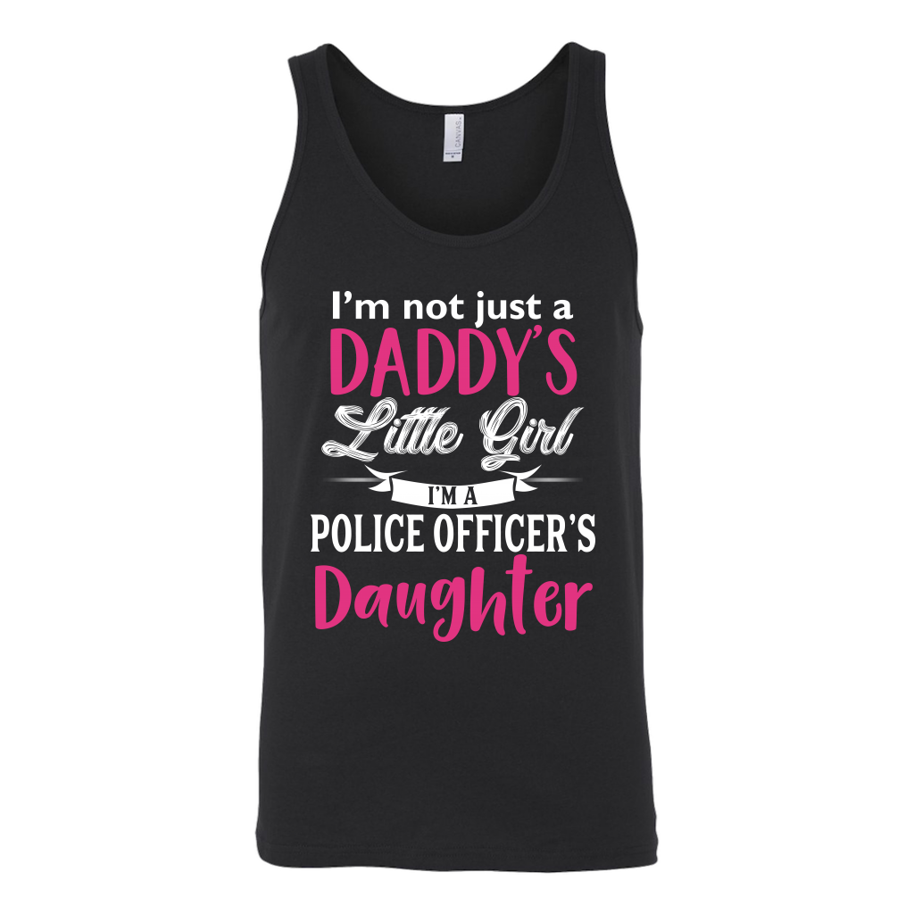 Police Daughter - Not Just Daddy's Little Girl Tank Tops
