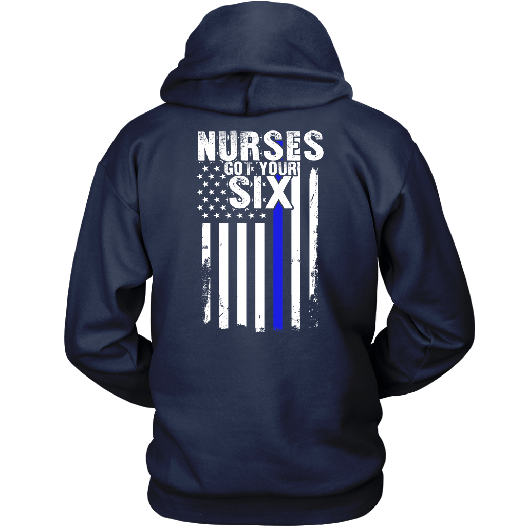 Nurses Got Your Six - Flag Style Shirts & Hoodies