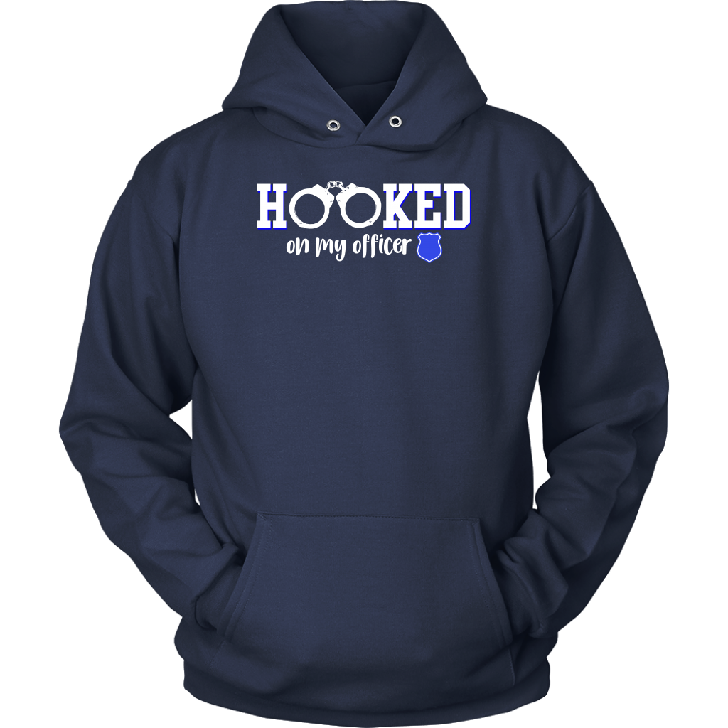 Hooked On my Officer shirts and hoodies
