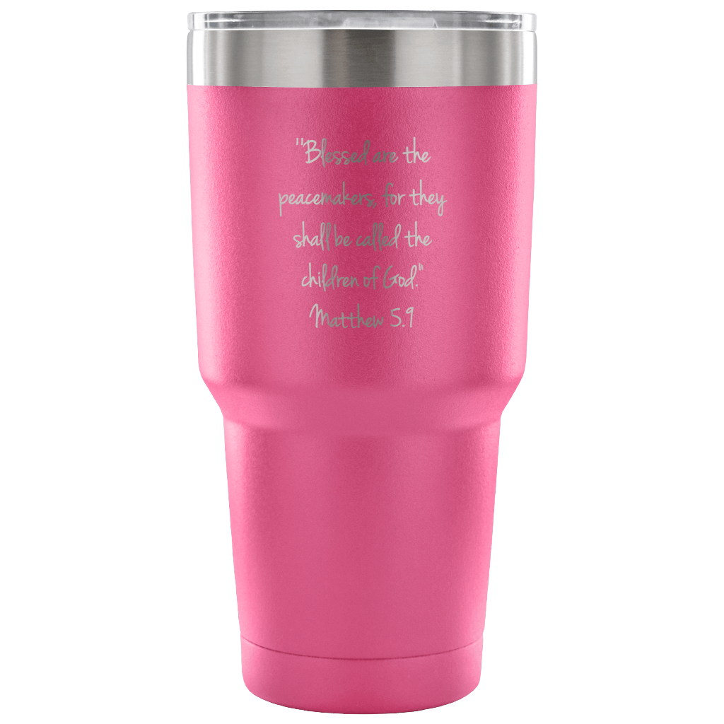Blessed are the Peacemakers Tumbler