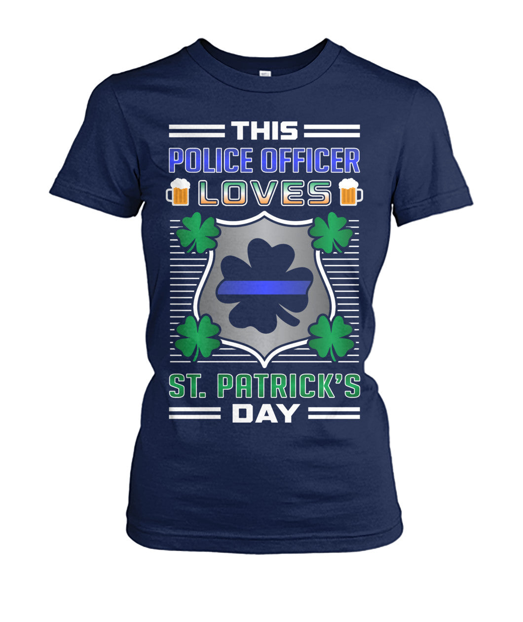 This Police Officer Loves St Patrick's Day Shirts and Hoodies