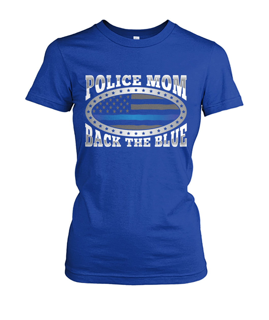 Police Mom Back The Blue Shirts and Hoodies