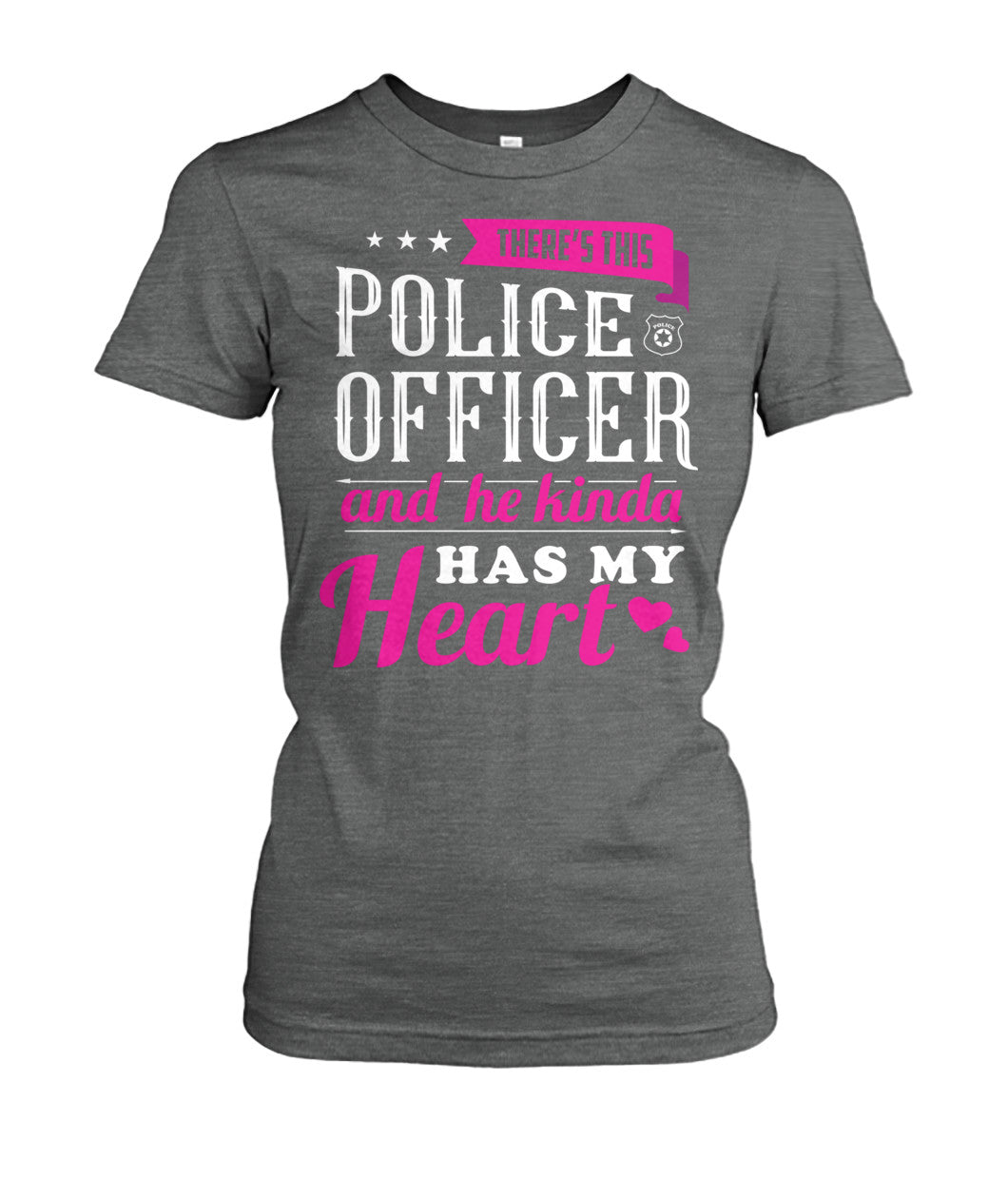 There's This Police Officer And He Kinda Has My Heart Shirts and Hoodies