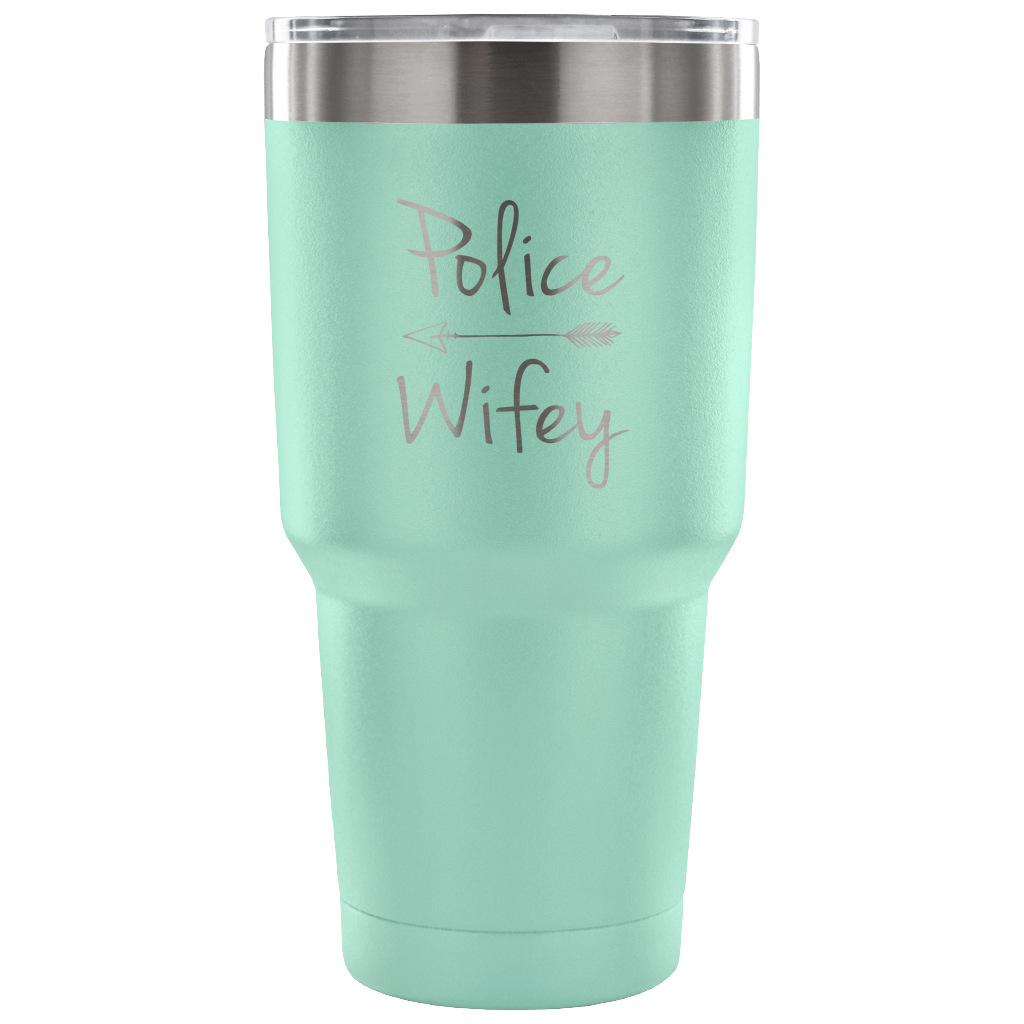 Police Wifey Tumbler