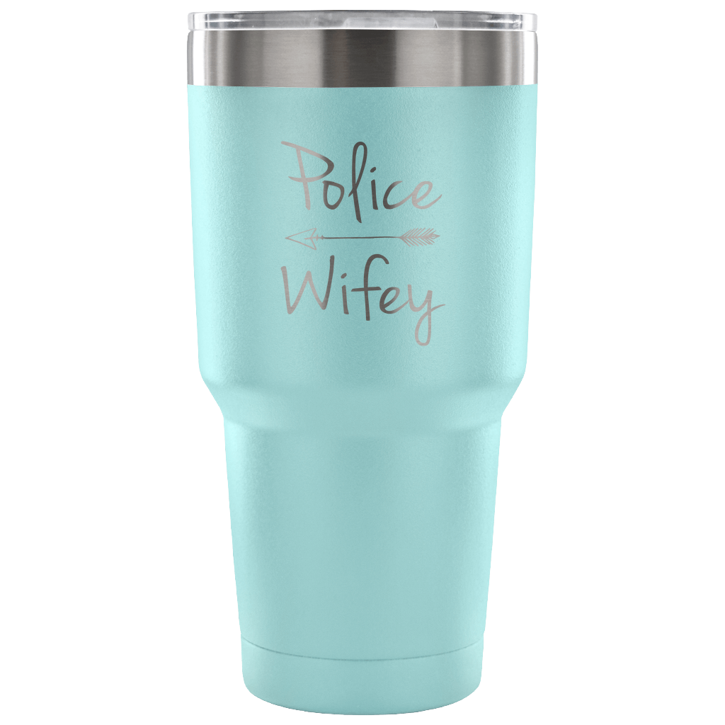 Police Wifey Tumbler