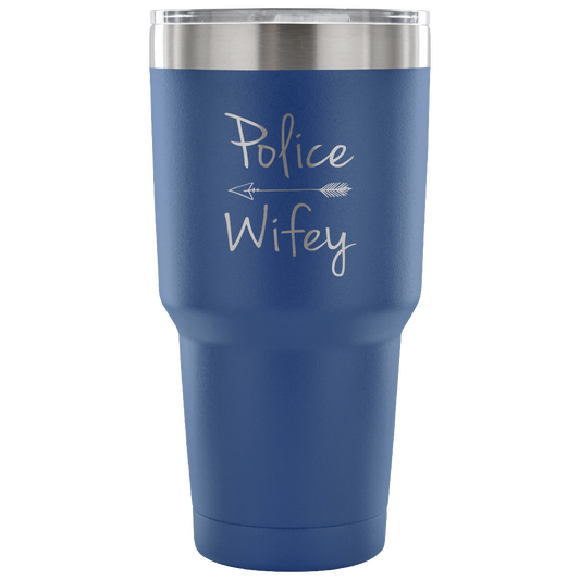 Police Wifey Tumbler